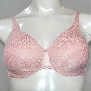 34D Vanity Fair 75-153 Semi Sheer Lace‎ Divided Cup Und